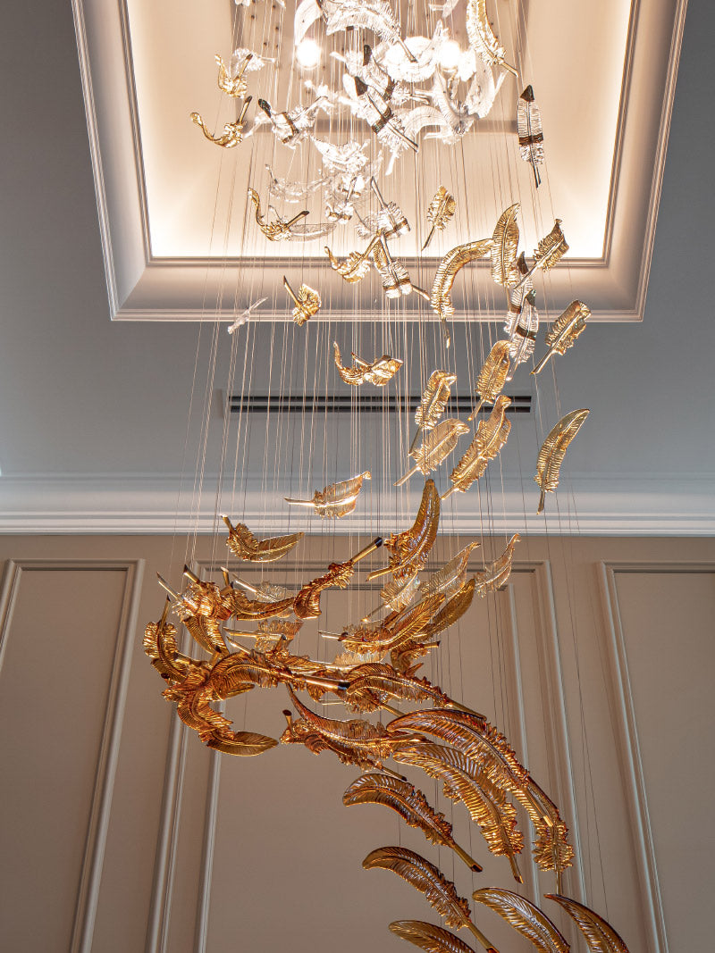 Floating Feather Project Installation