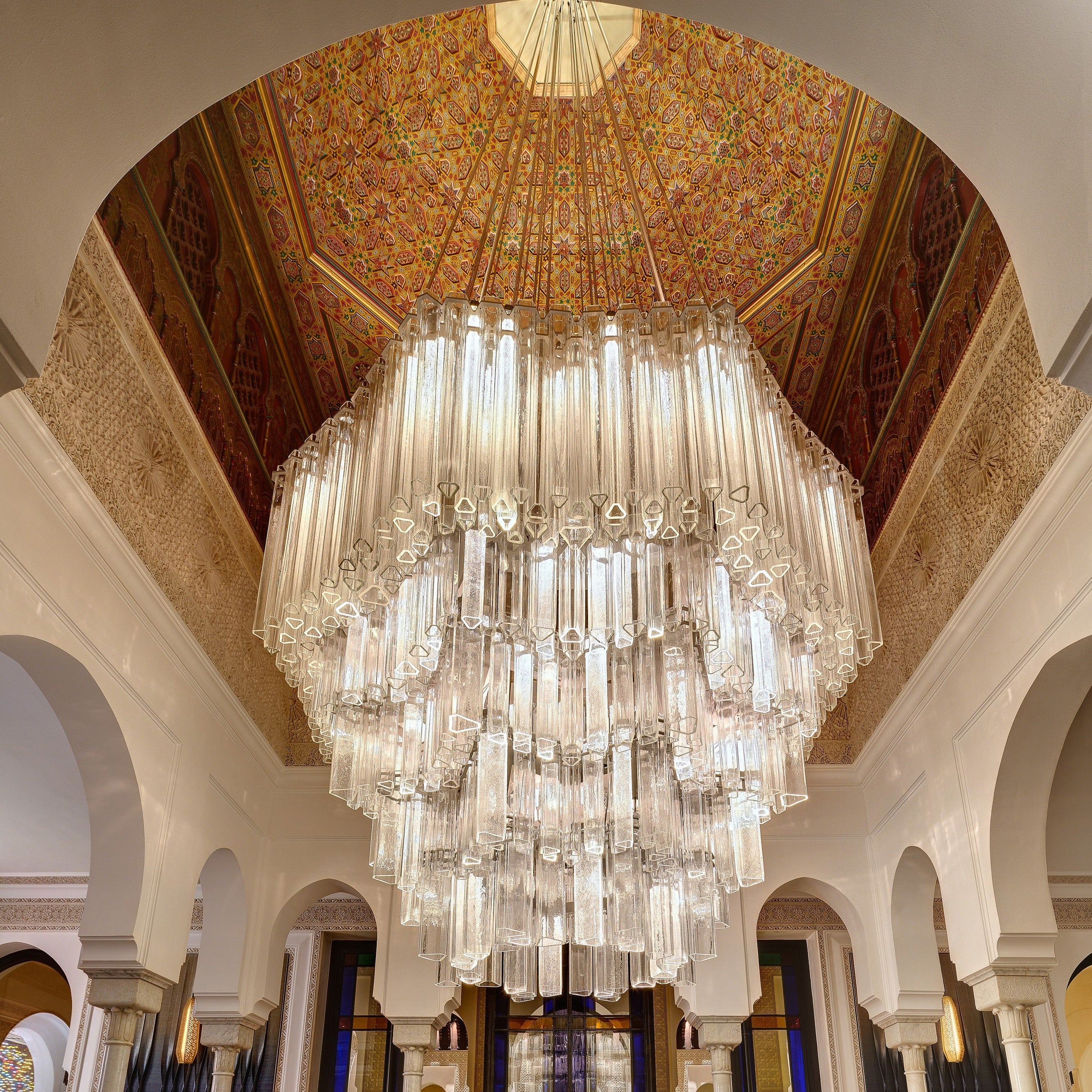 Clear-Plum Flower Tube Project Installation