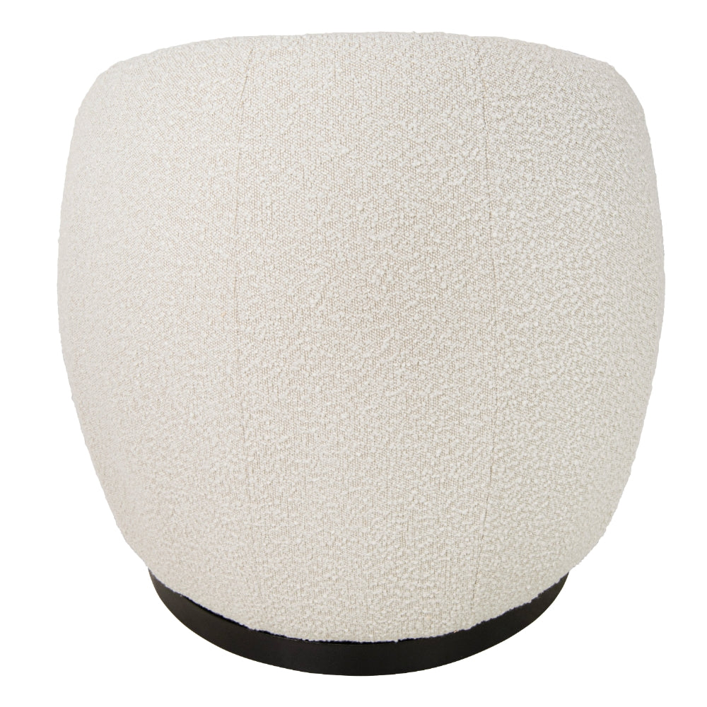 Chalevo Natural Boucle Swivel Chair