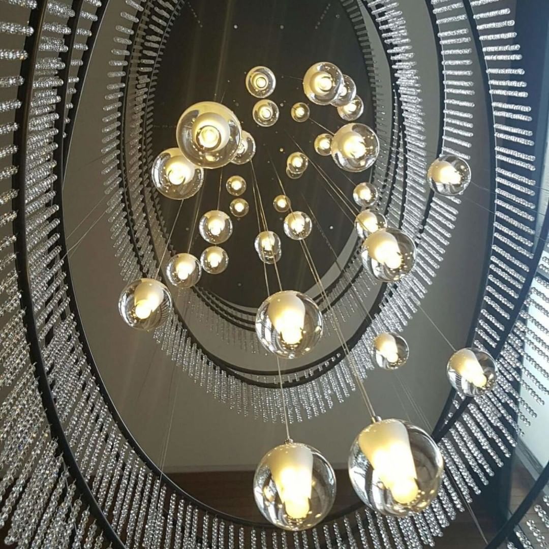 Crystal Ring & Bubble Ball Project Installation