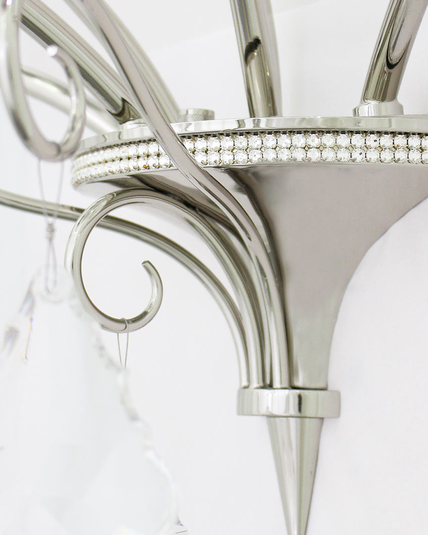Close-up detail of VORELLI® Vienna Luxury Wall Light showing luxury finish and craftsmanship