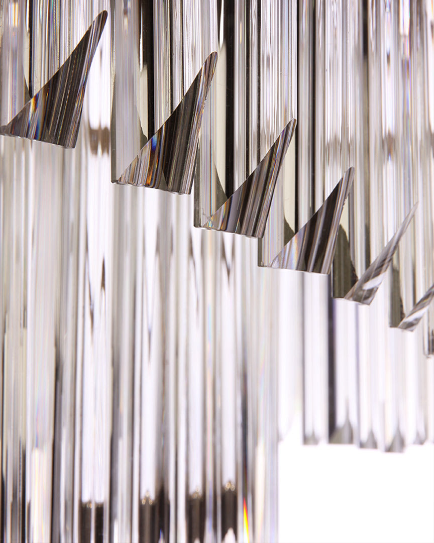 VORELLI® Royal Luxury Circular Chandelier styled within a refined luxury interior