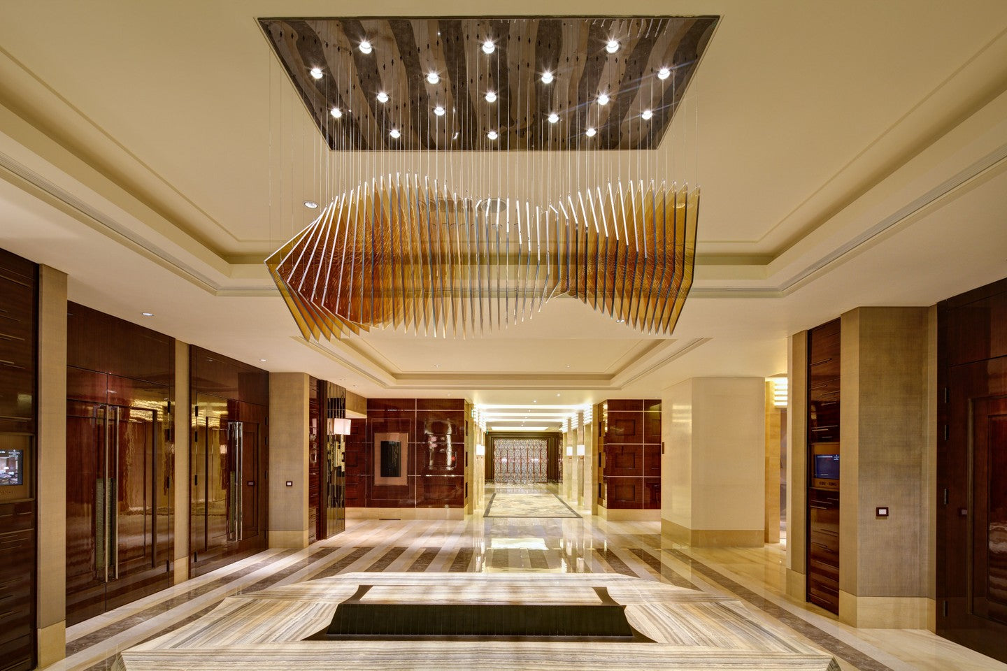 Architectural Wave Project Installation