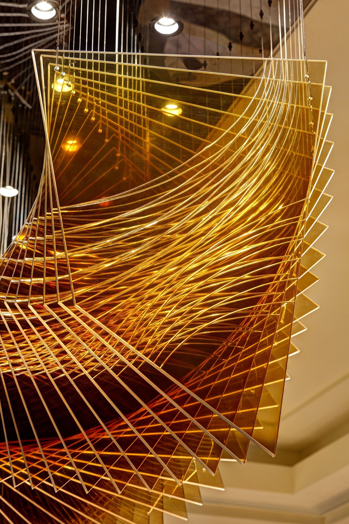 Architectural Wave Project Installation