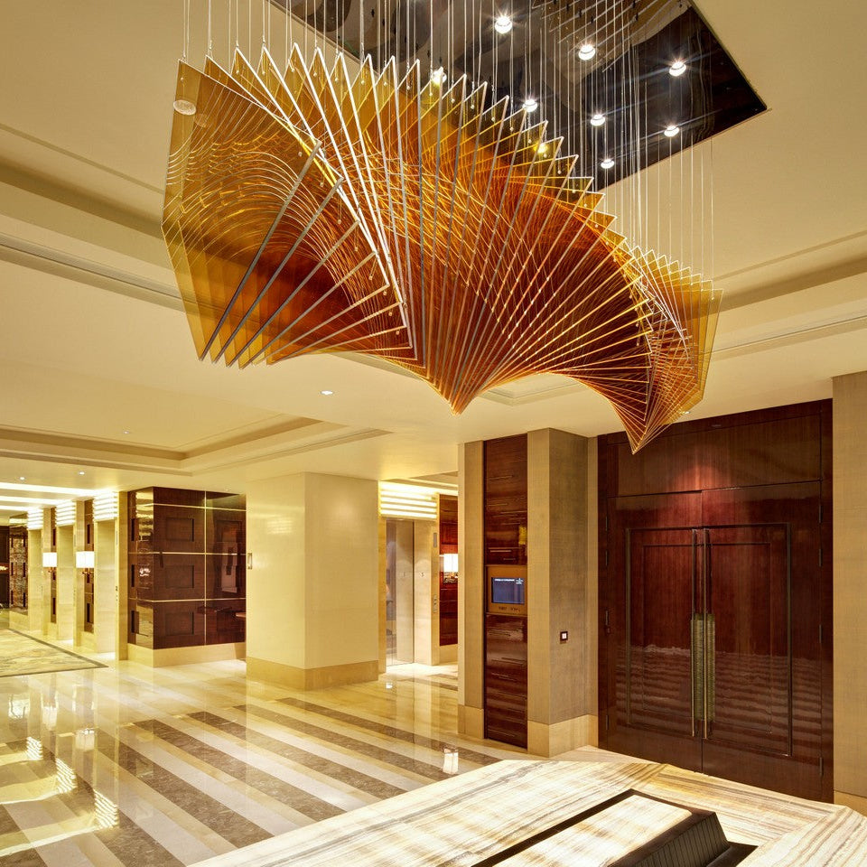 Architectural Wave Project Installation