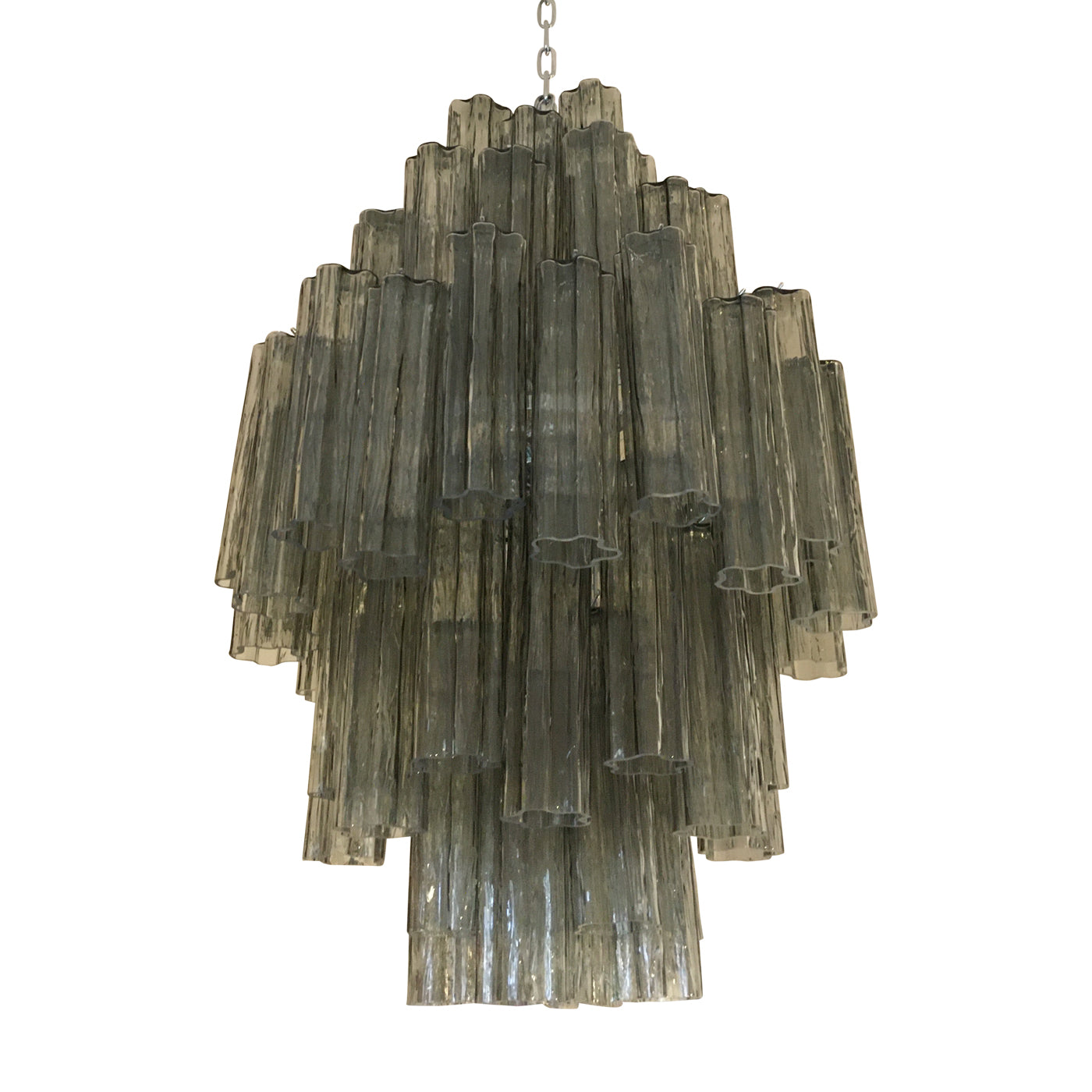 VORELLI Octavia Tronchi Murano Glass Circular Chandelier - Tronchi Murano Glass image 2