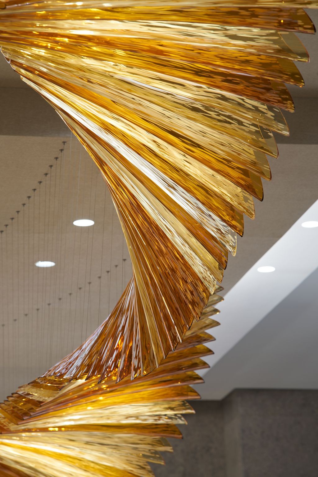 Fluted Helix Project Installation