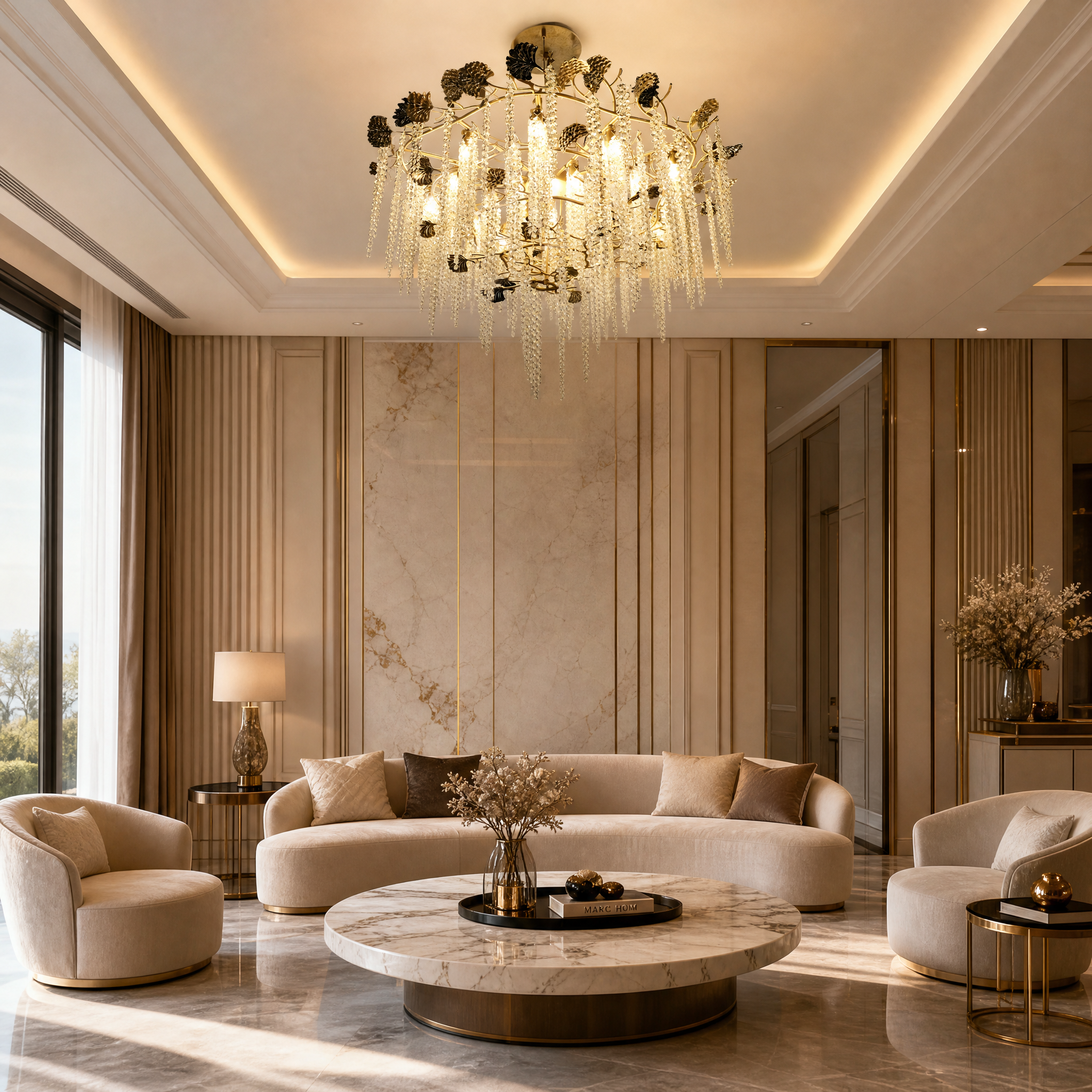 Tuscania Luxury Chandelier luxury residential lifestyle image by VORELLI