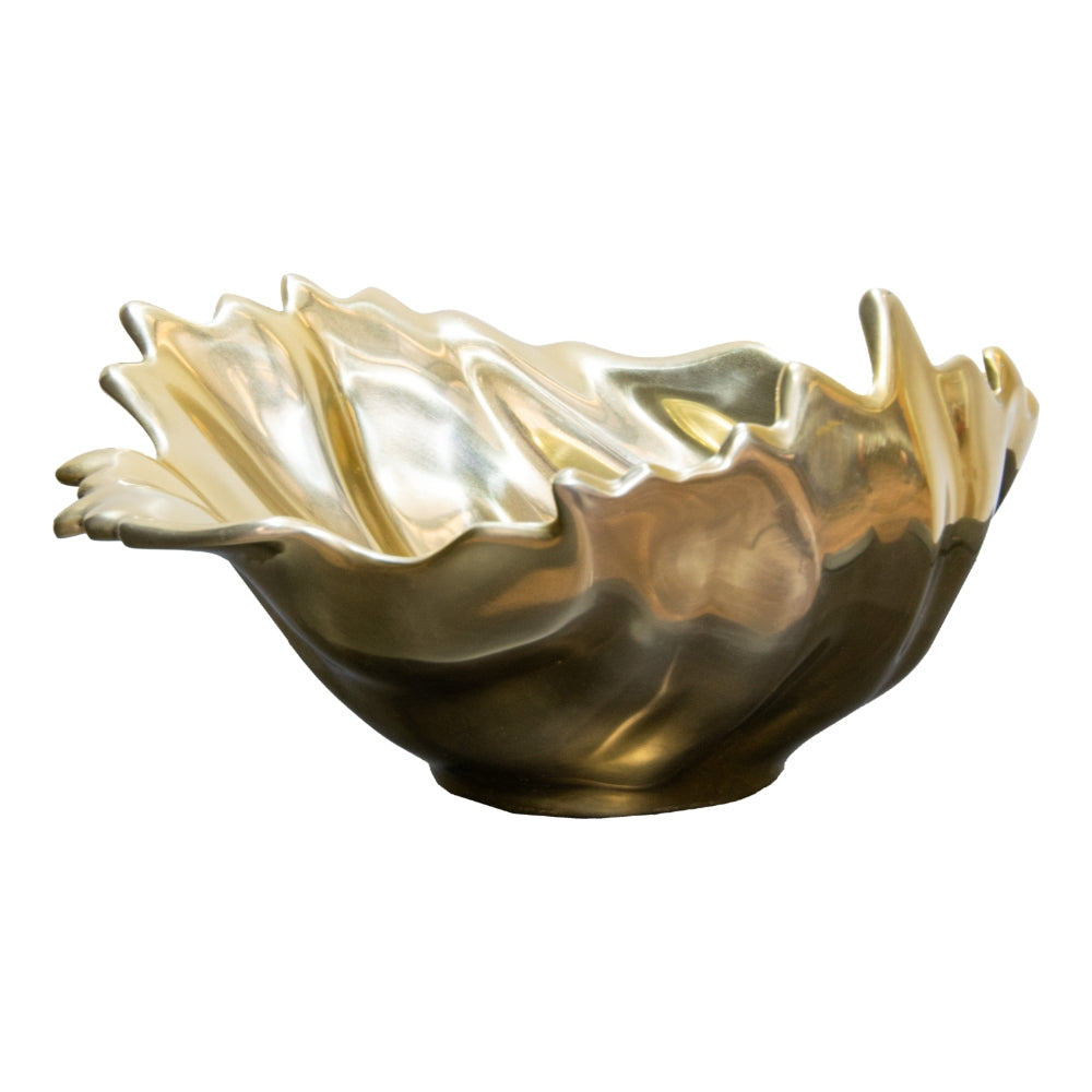 Calvino Gold Bowl Decor