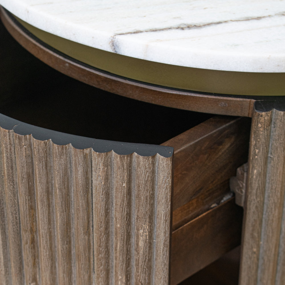 Aventino One Drawer Side Table