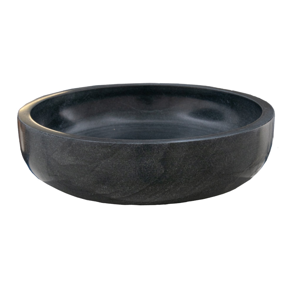 Pietrina Black Marble Bowl Decor