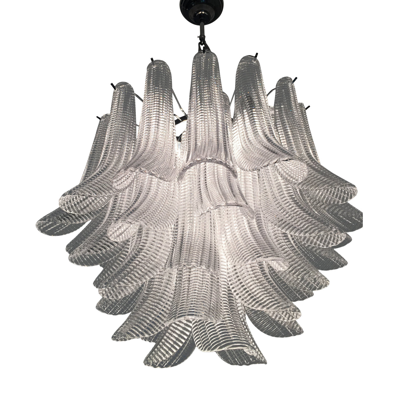 VORELLI Firenze Selle Murano Glass Circular Chandelier - Selle Murano Glass image 2