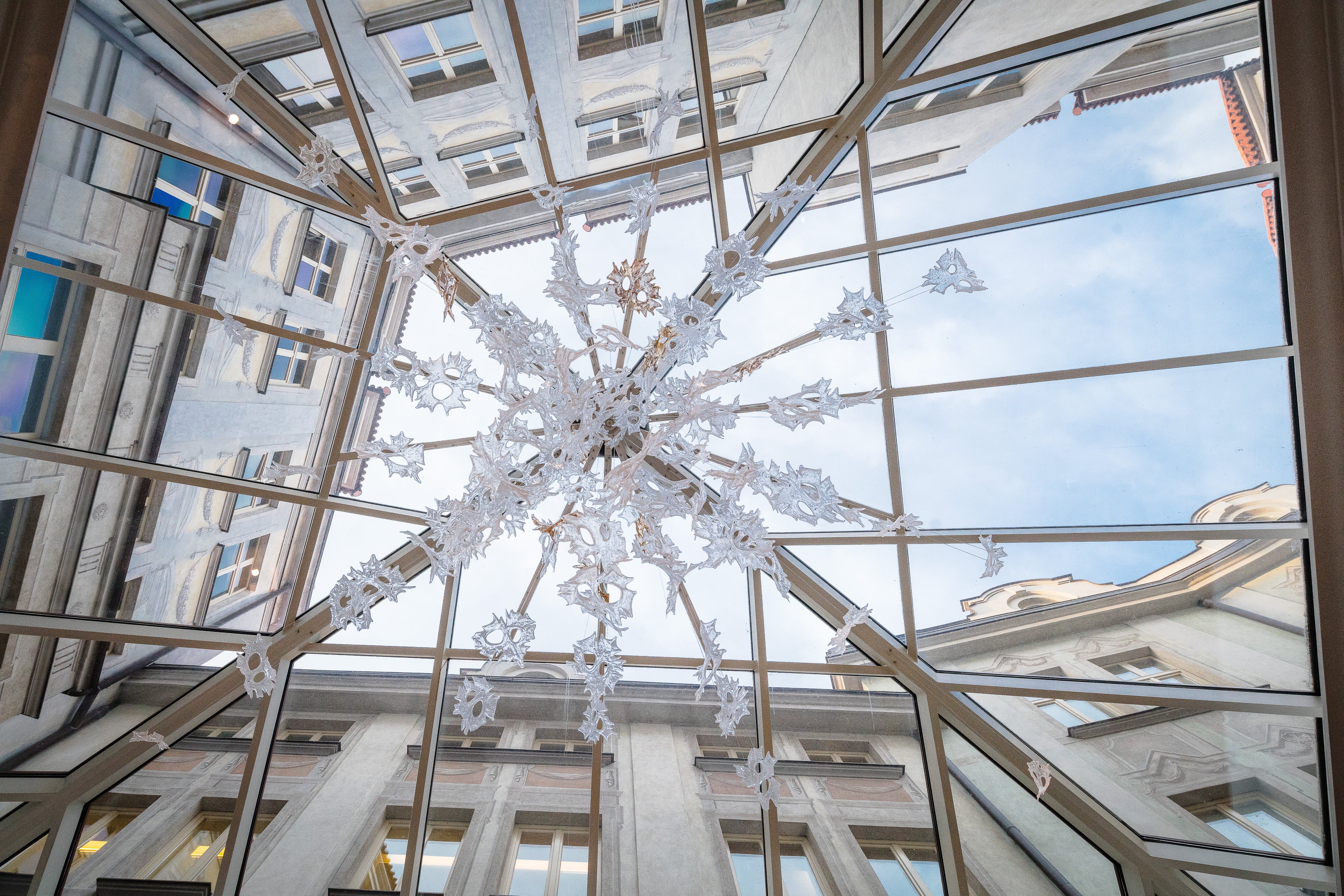 Irregular Maple Leaf Project Installation