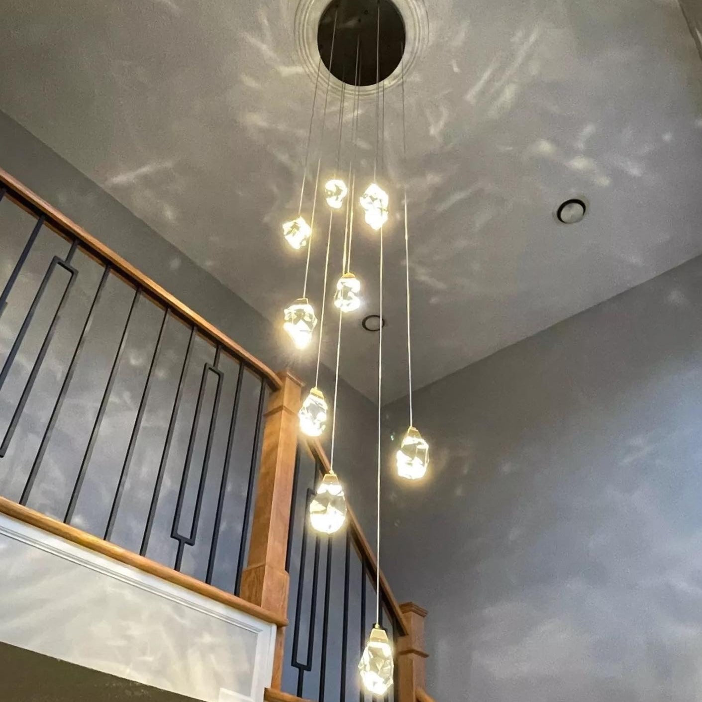 Runtz Pendant Staircase Chandelier