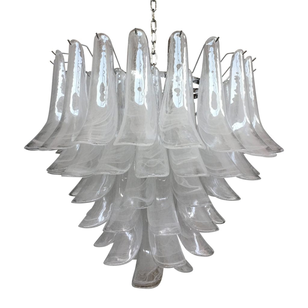 VORELLI Merano Selle Murano Glass Circular Chandelier - Selle Murano Glass image 1