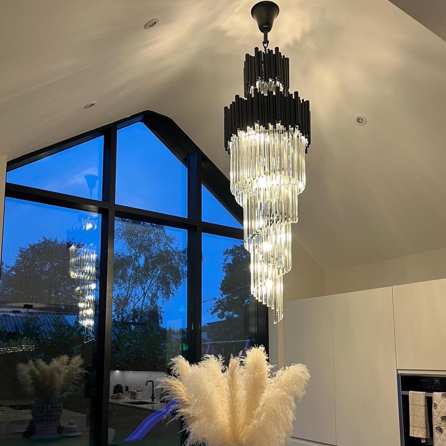 Gotham Spiral Staircase Chandelier