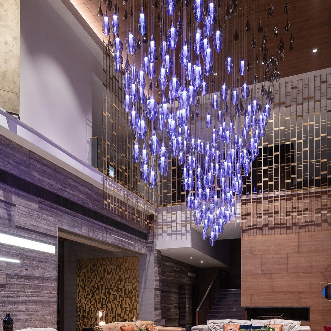 Open Glass Droplet Project Installation
