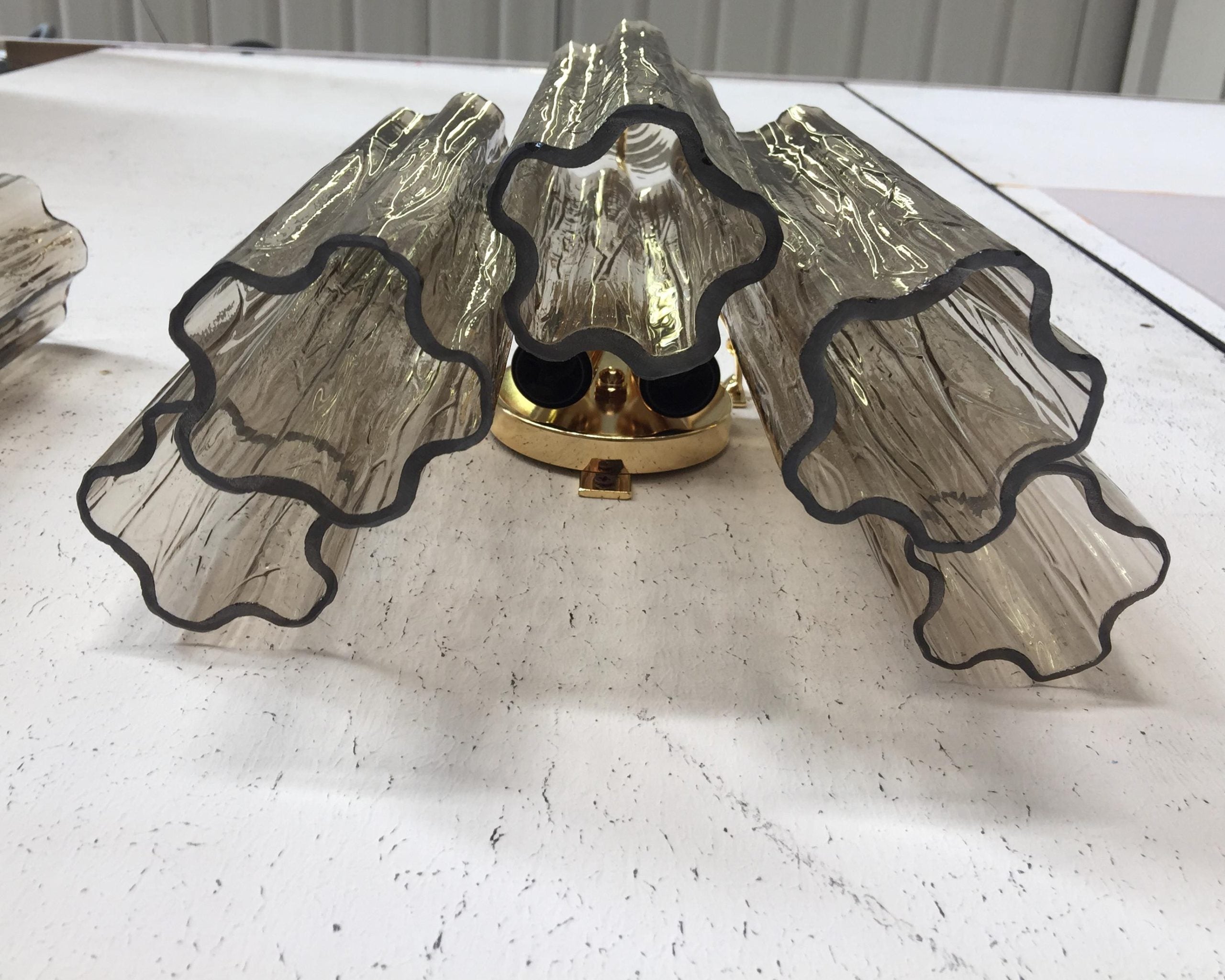 VORELLI Mirella Tronchi Murano Glass Wall Light - Tronchi Murano Glass image 5