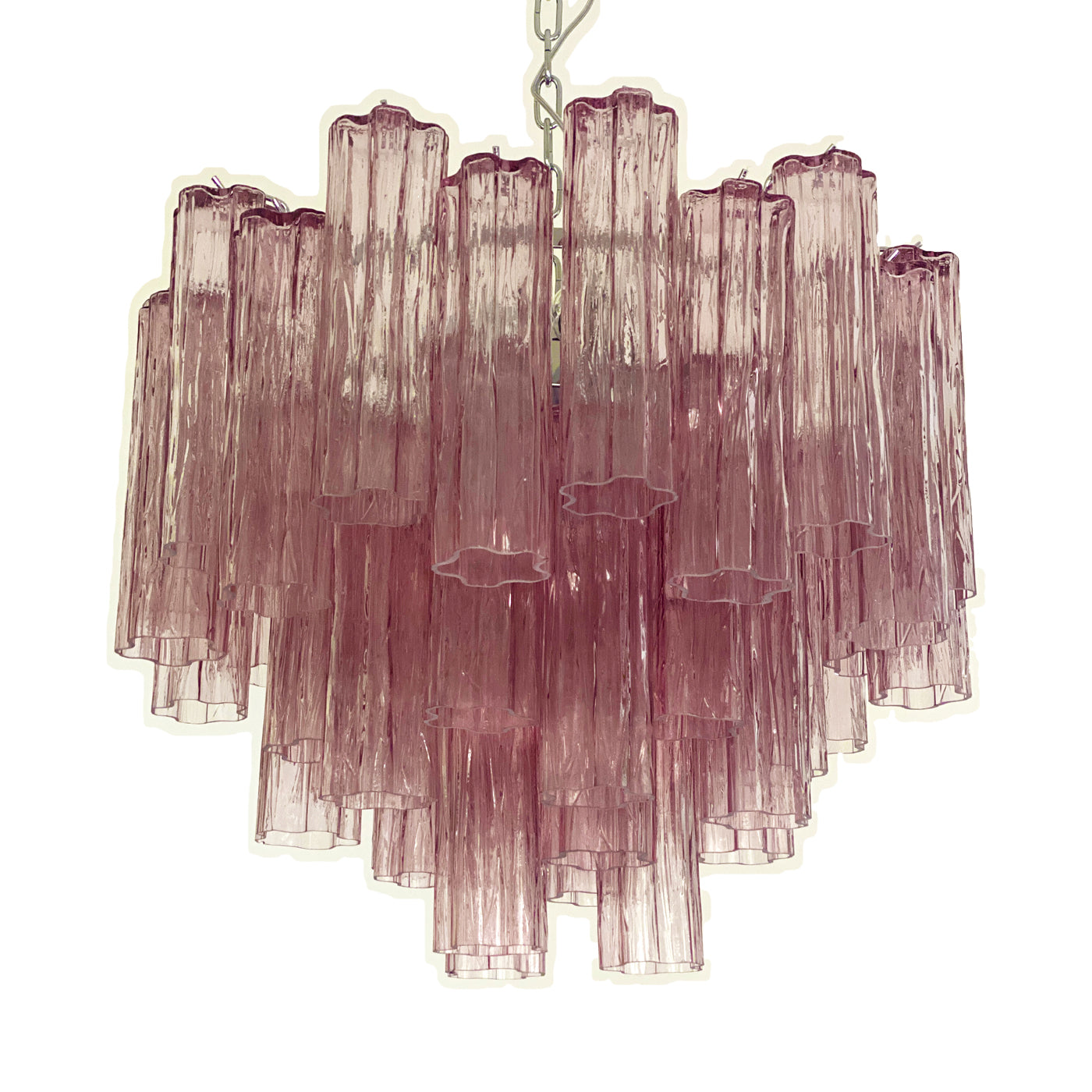 VORELLI Adriatica Tronchi Murano Glass Circular Chandelier - Tronchi Murano Glass image 2