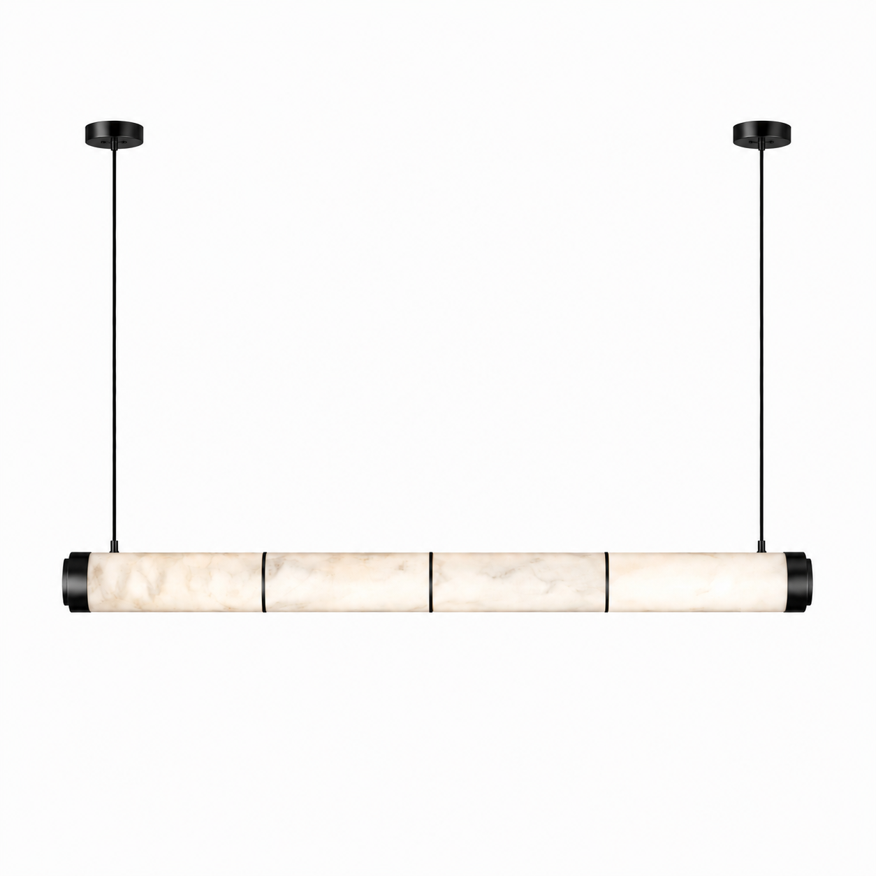Atlas Marble Rectangular Chandelier