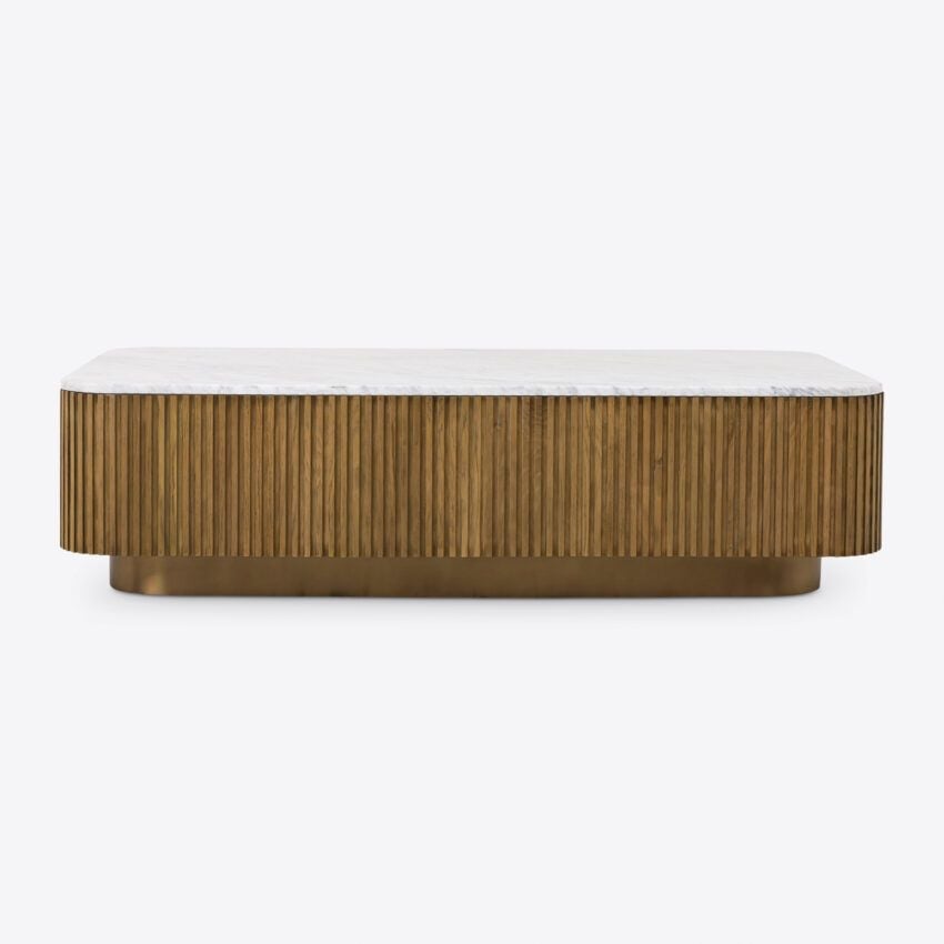 Attilio Natural Oak Coffee Table