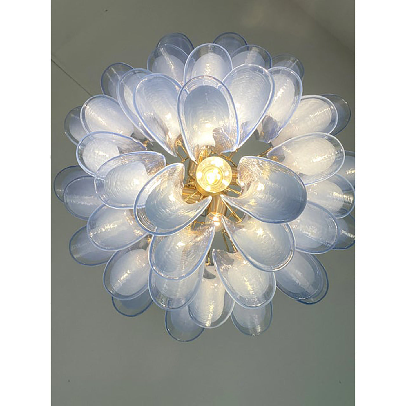 VORELLI Altavilla Selle Murano Glass Circular Chandelier - Selle Murano Glass image 6