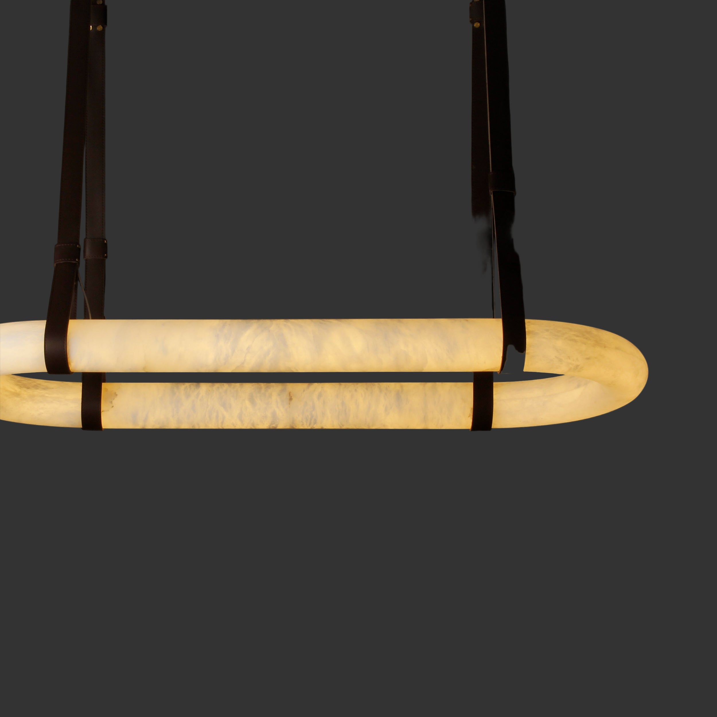 Botticino Marble Rectangular Chandelier