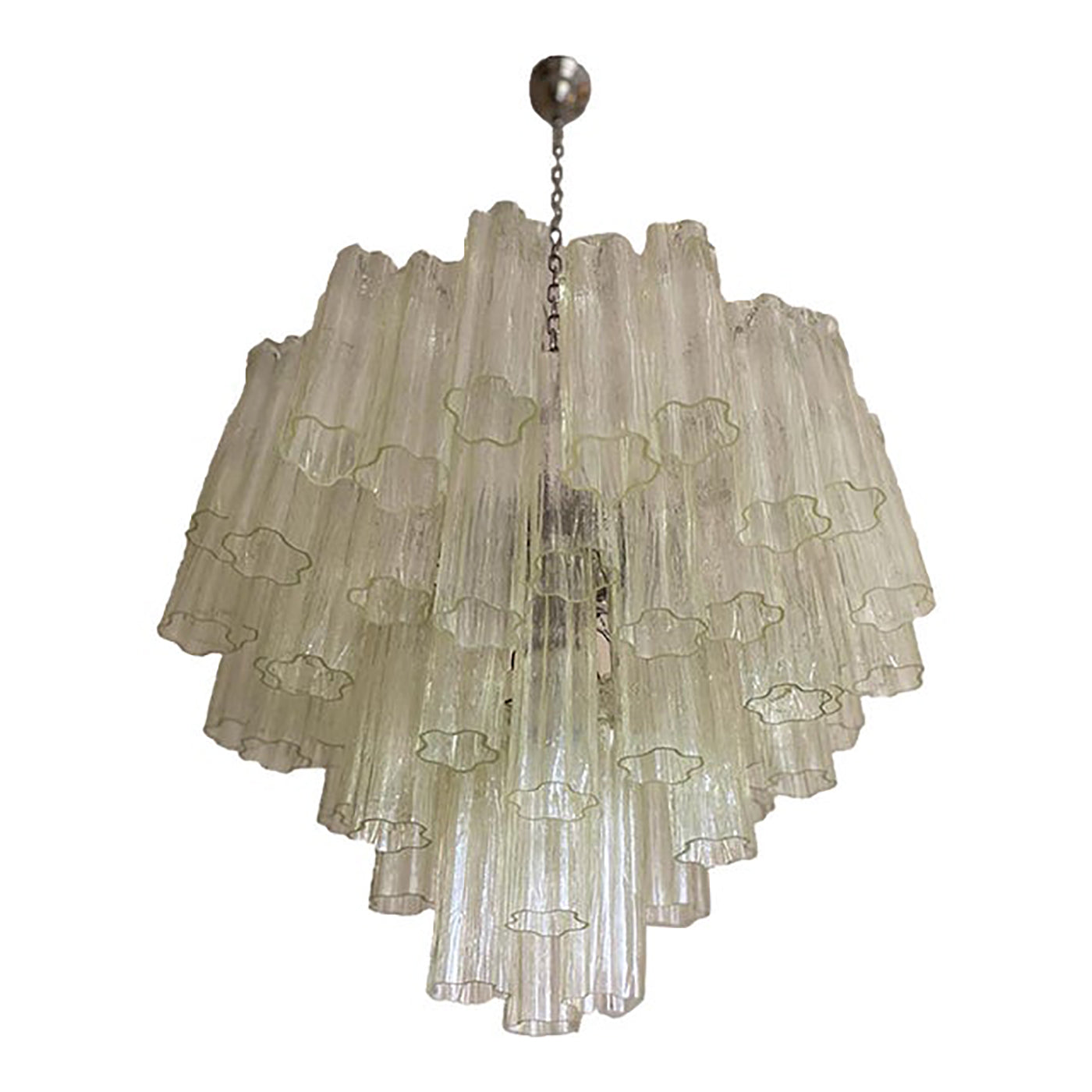 VORELLI Isabella Tronchi Murano Glass Staircase Chandelier - Tronchi Murano Glass image 2