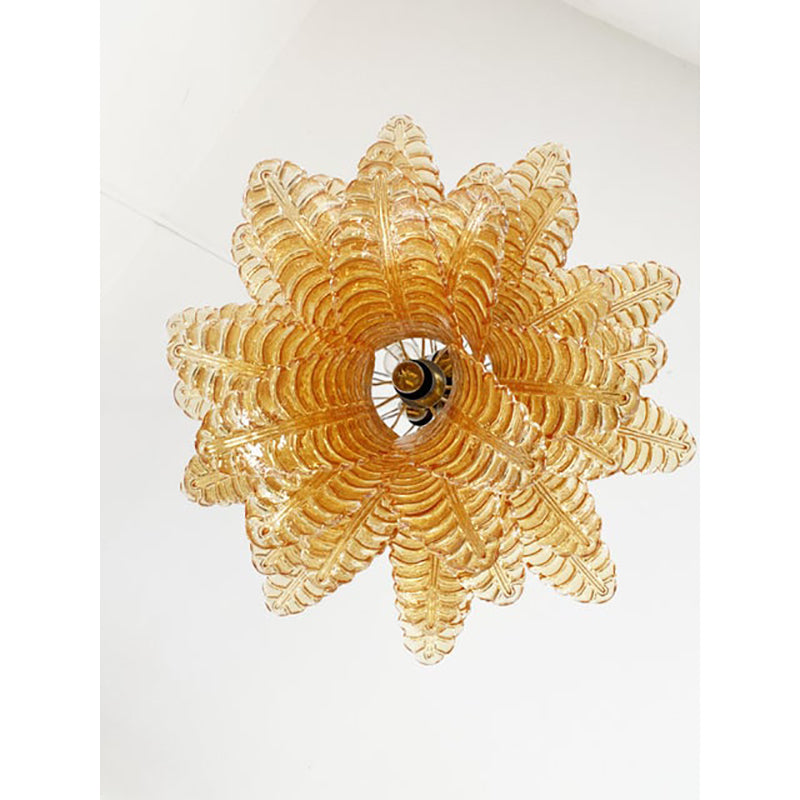 VORELLI Napoli Felci Murano Glass Staircase Chandelier - Felci Murano Glass image 4