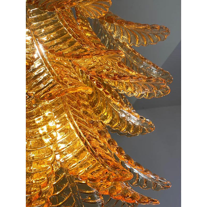 VORELLI Napoli Felci Murano Glass Staircase Chandelier - Felci Murano Glass image 5