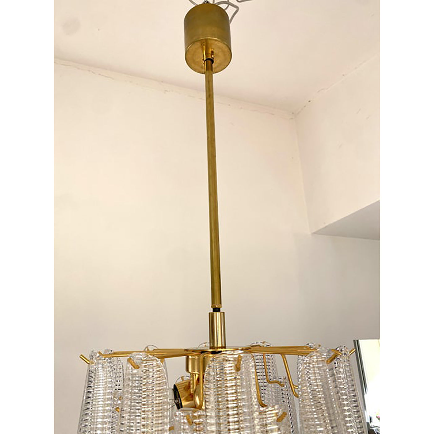 VORELLI Asolo Selle Murano Glass Circular Chandelier - Selle Murano Glass image 3