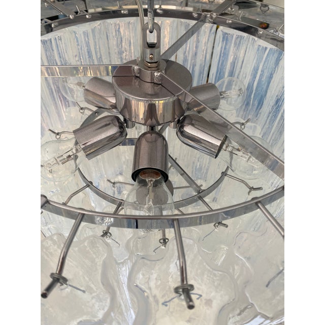 VORELLI Vittoria Tronchi Murano Glass Circular Chandelier - Tronchi Murano Glass image 5