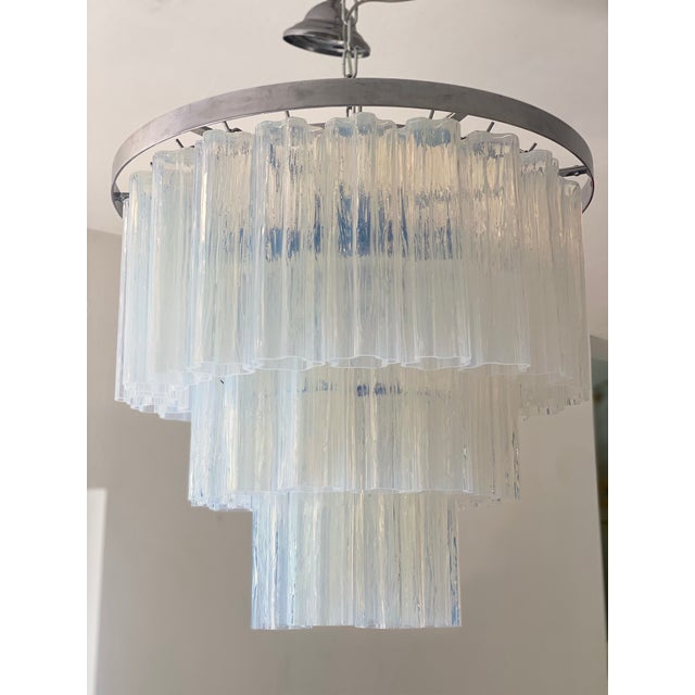 VORELLI Vittoria Tronchi Murano Glass Circular Chandelier - Tronchi Murano Glass image 7