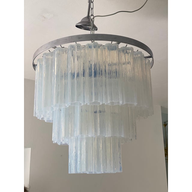 VORELLI Vittoria Tronchi Murano Glass Circular Chandelier - Tronchi Murano Glass image 8
