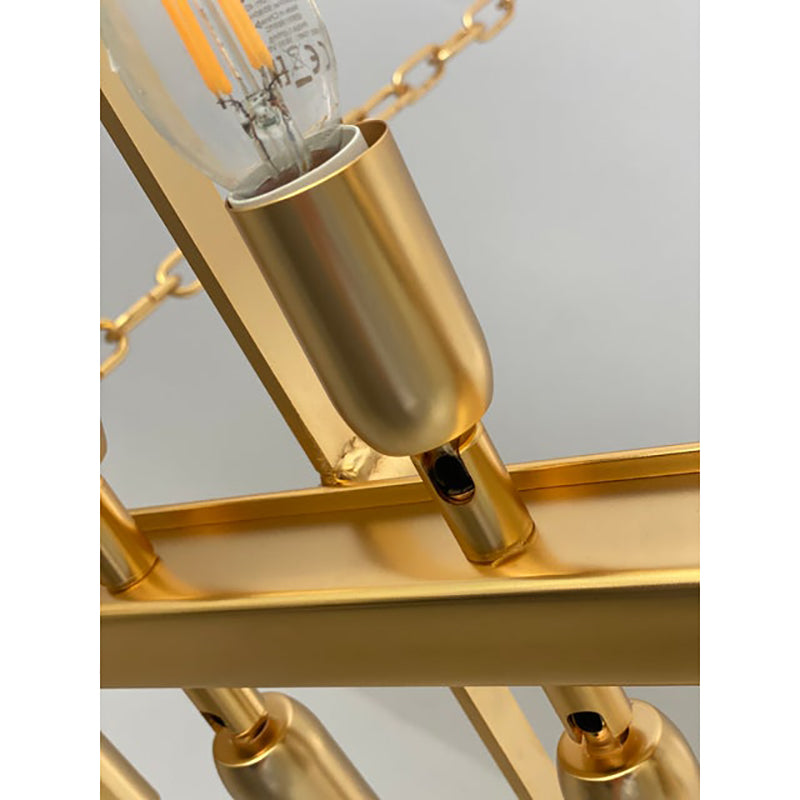 VORELLI Clarissa Tronchi Murano Glass Staircase Chandelier - Tronchi Murano Glass image 7