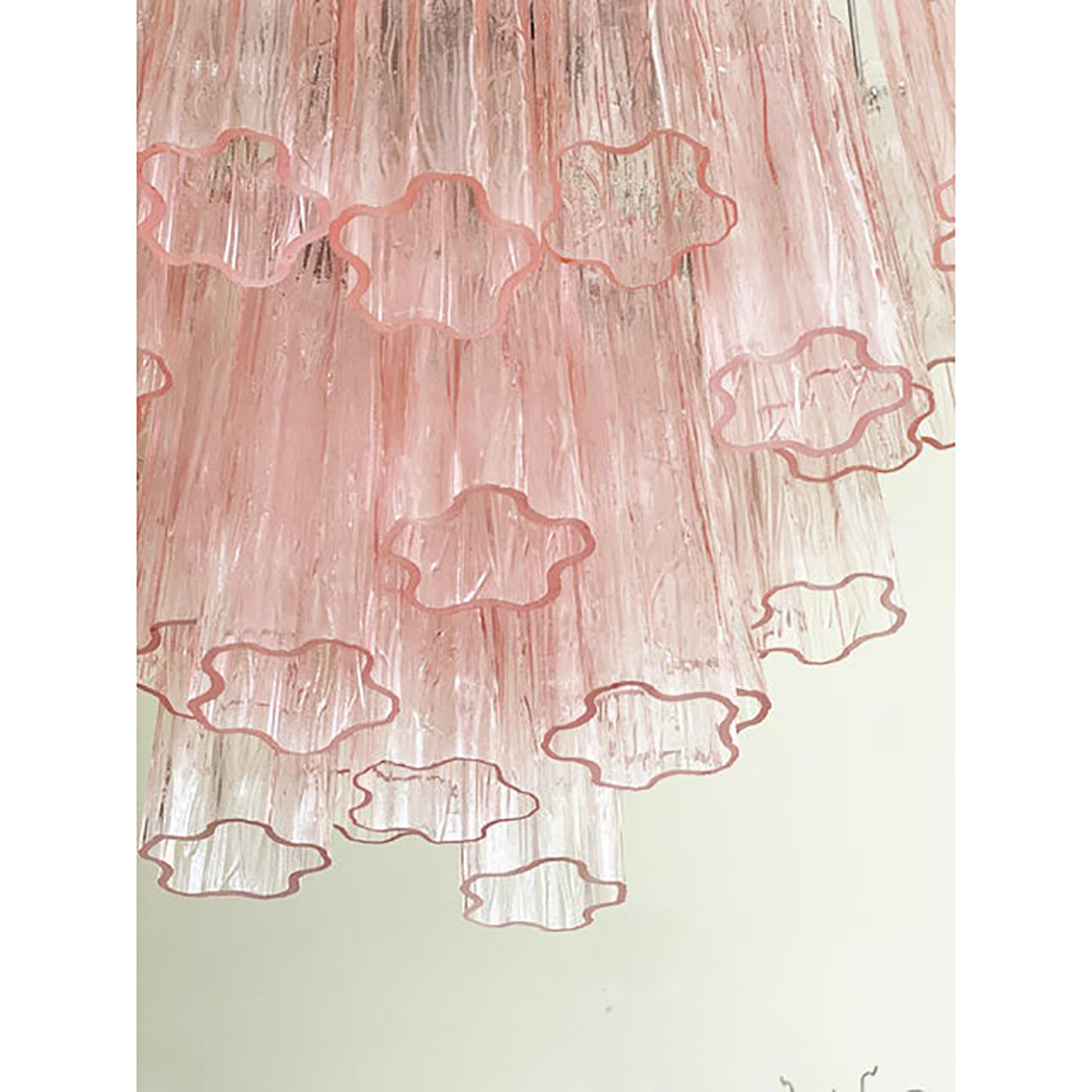 VORELLI Sofia Tronchi Murano Glass Staircase Chandelier - Tronchi Murano Glass image 7