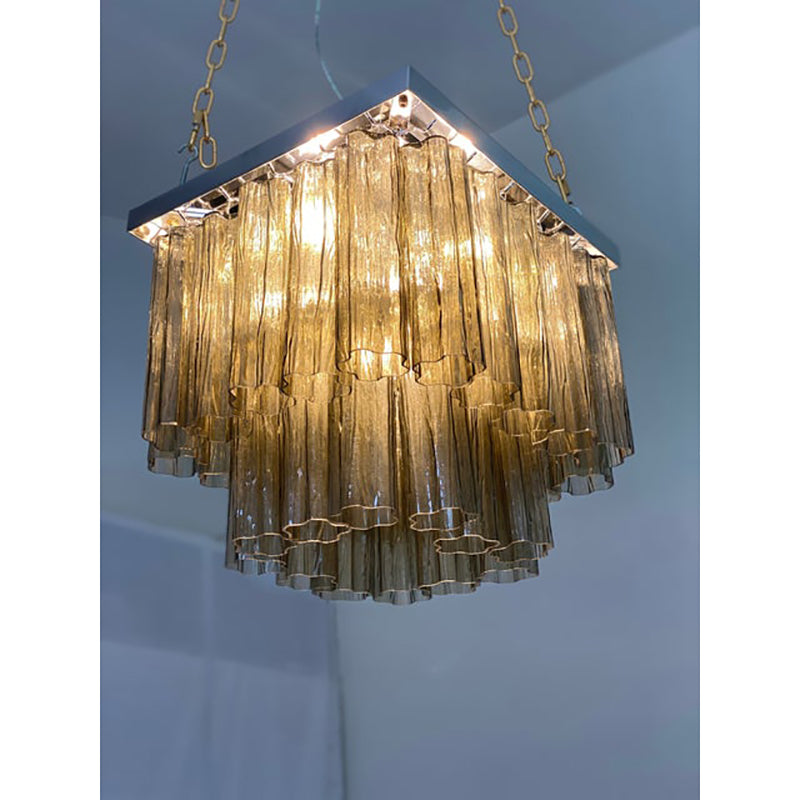 VORELLI Briella Tronchi Murano Glass Ceiling Light - Tronchi Murano Glass image 7