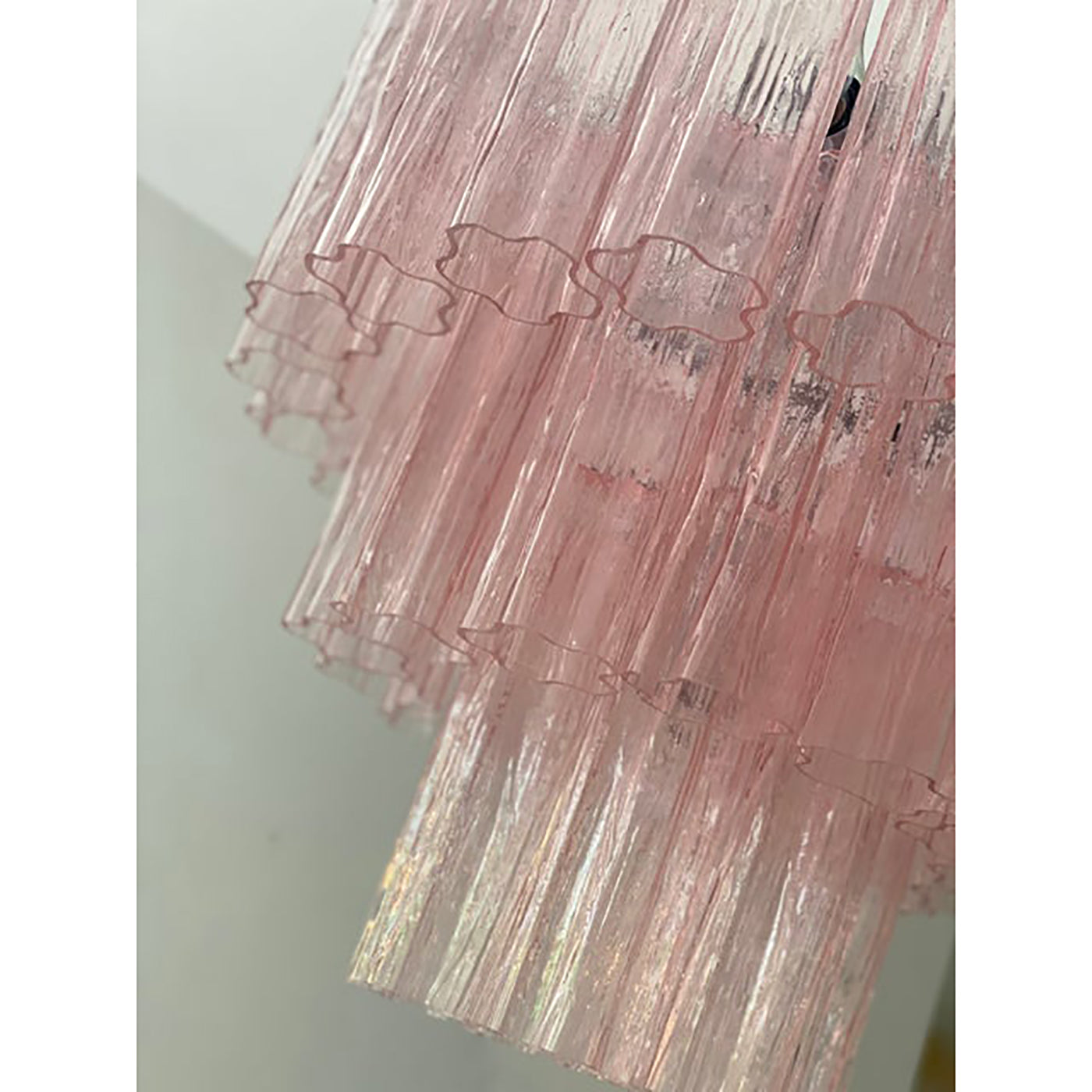 VORELLI Chiara Tronchi Murano Glass Circular Chandelier - Tronchi Murano Glass image 6