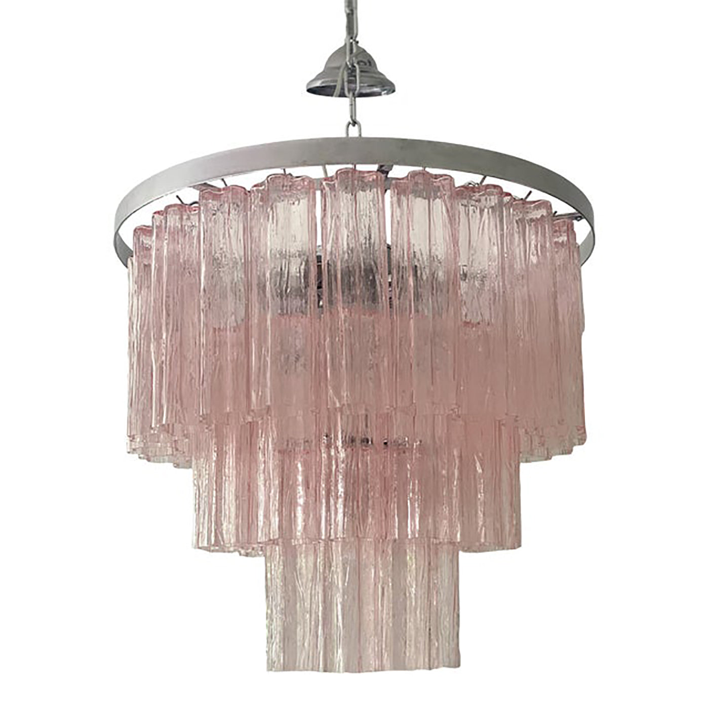 VORELLI Chiara Tronchi Murano Glass Circular Chandelier - Tronchi Murano Glass image 2