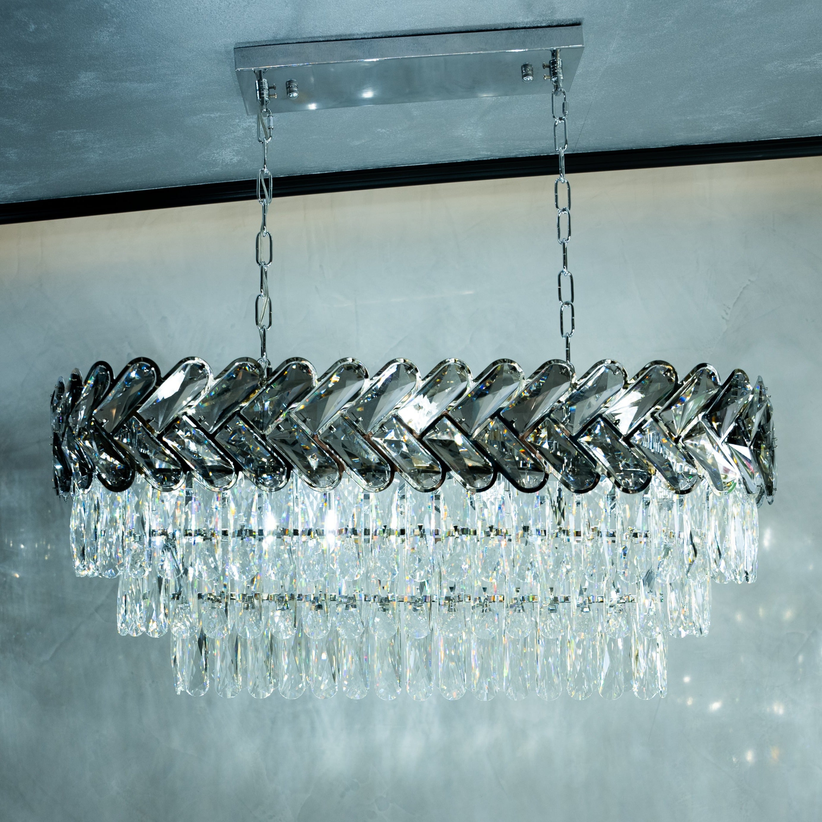 Knightsbridge Rectangular Chandelier