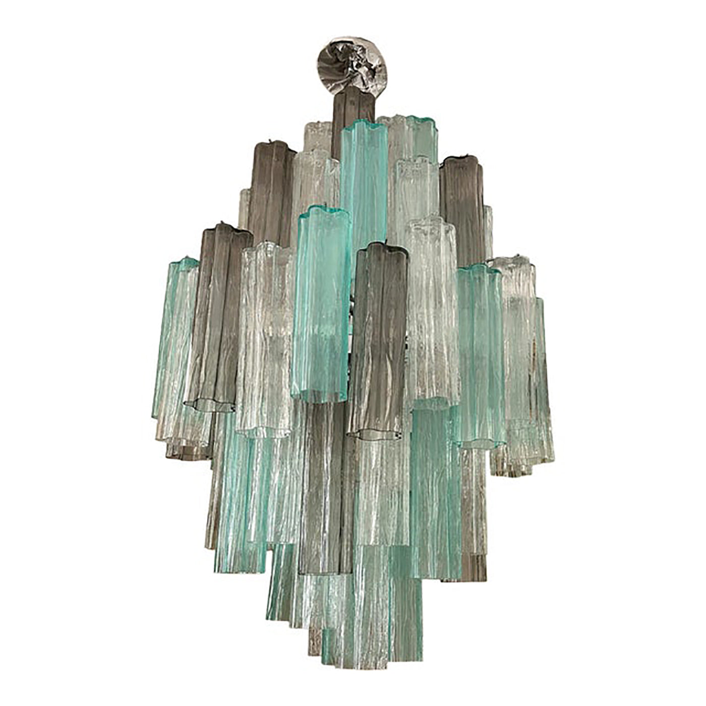 VORELLI Elisabetta Tronchi Murano Glass Staircase Chandelier - Tronchi Murano Glass image 2