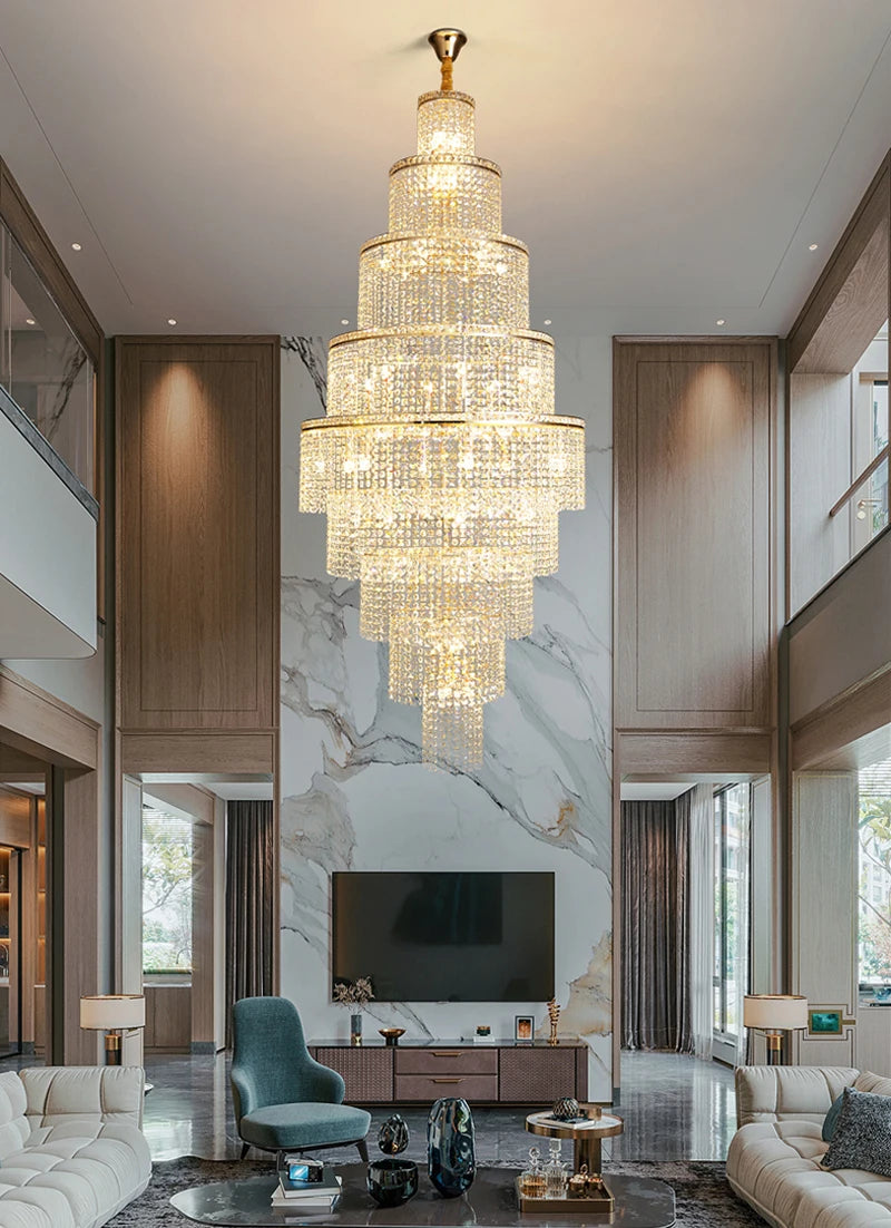 Sassari Ring Staircase Chandelier
