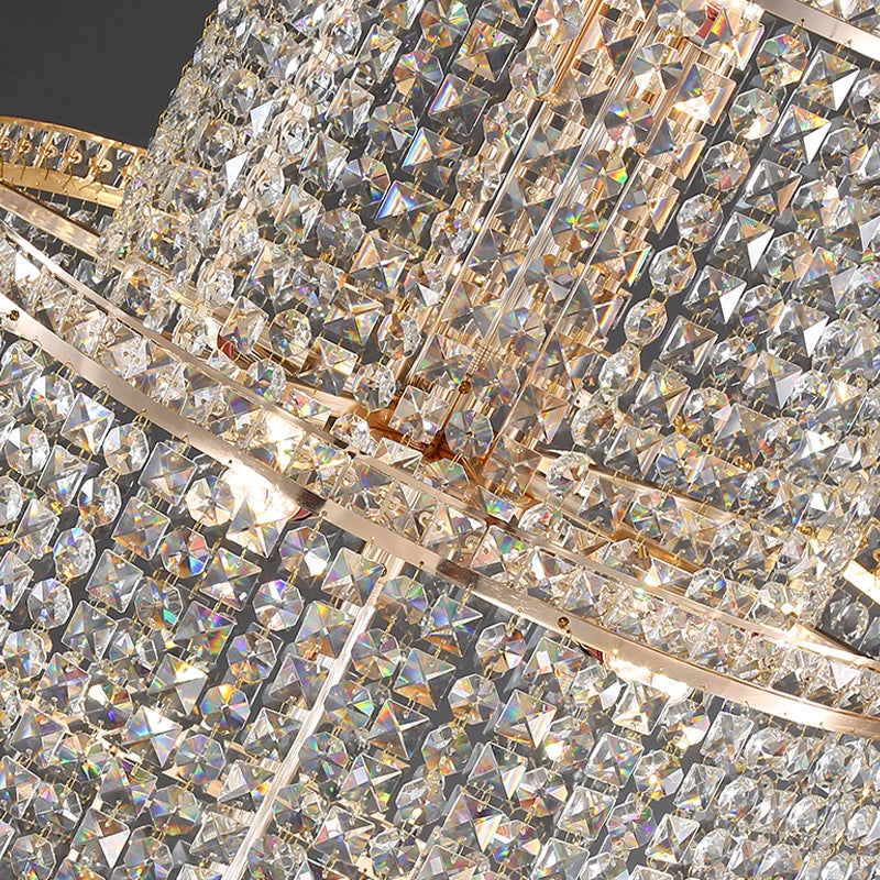 Sassari Ring Staircase Chandelier