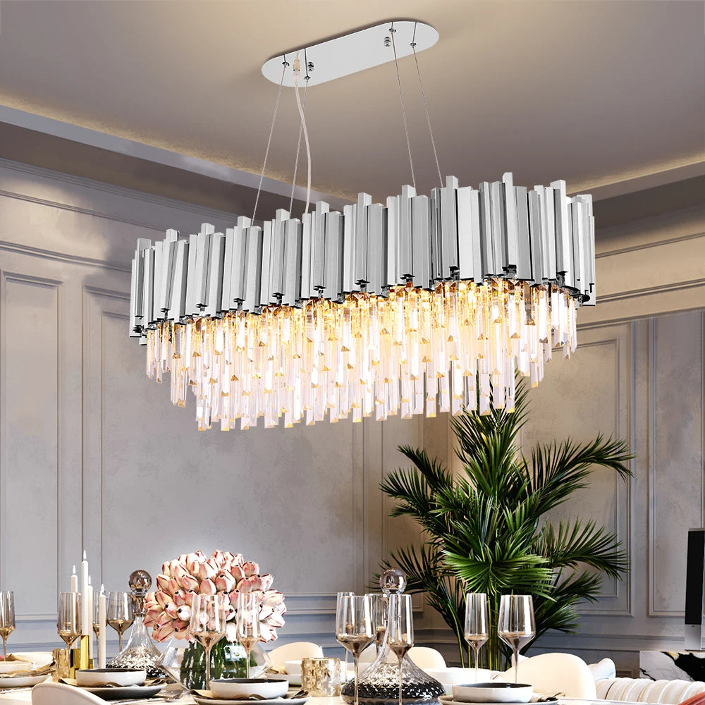 Boeotia Rectangular Chandelier
