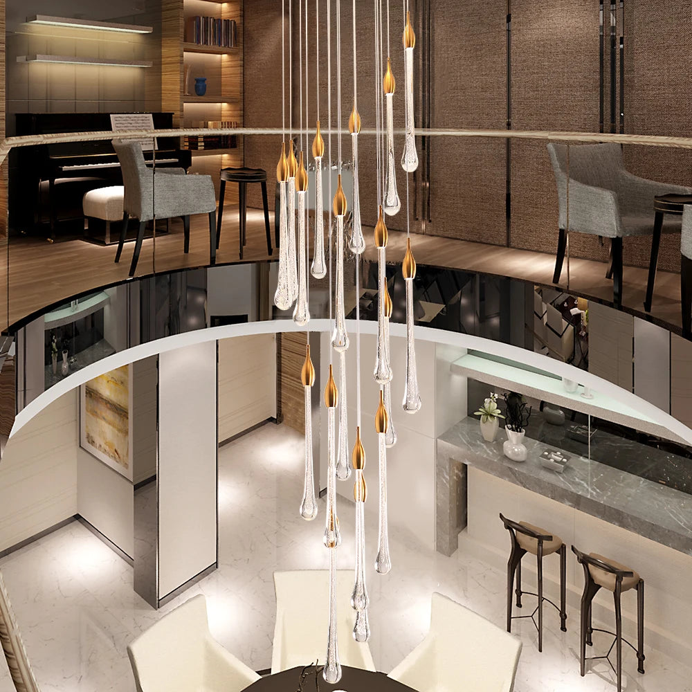 Foshan Pendant Staircase Chandelier