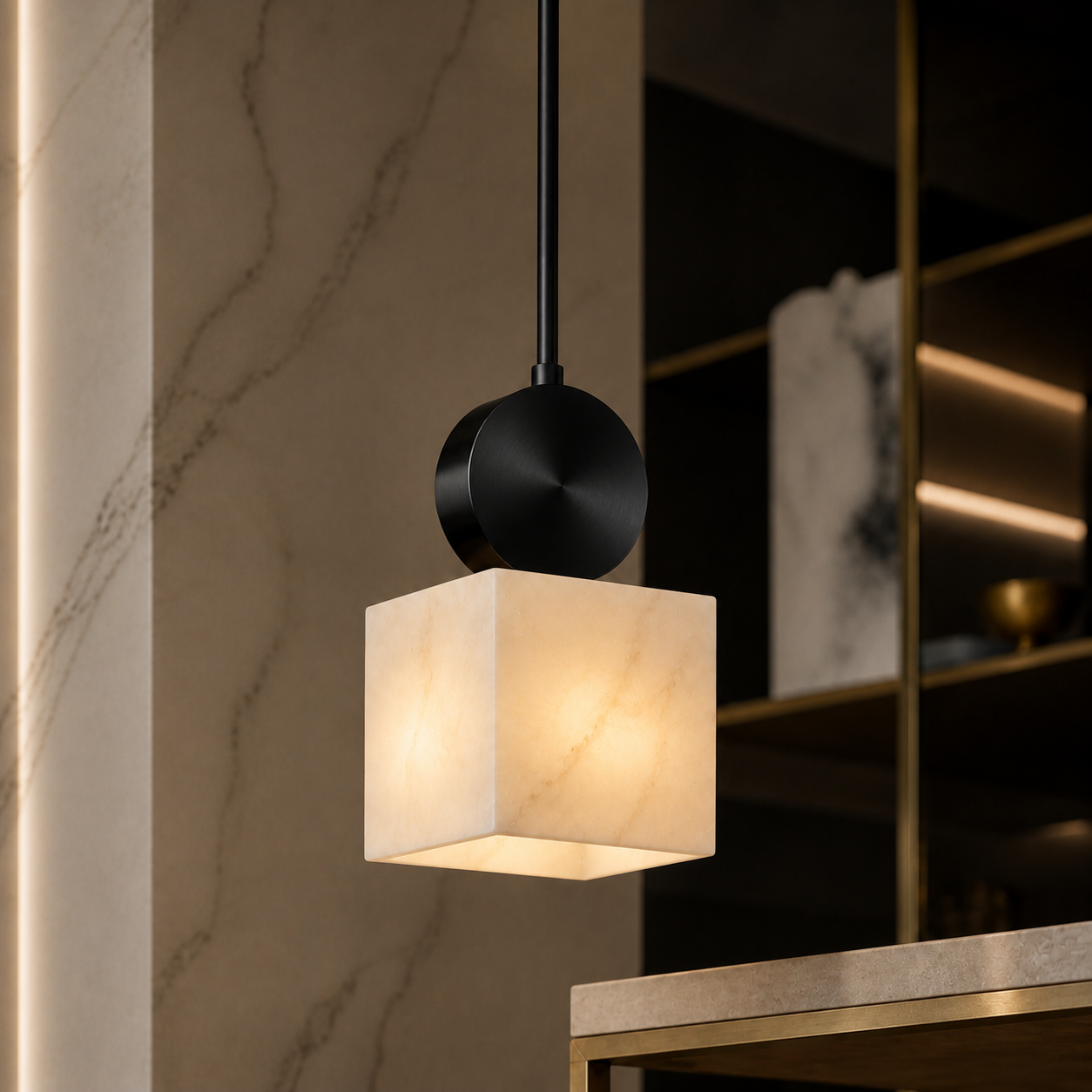 Hera Marble Pendant Light