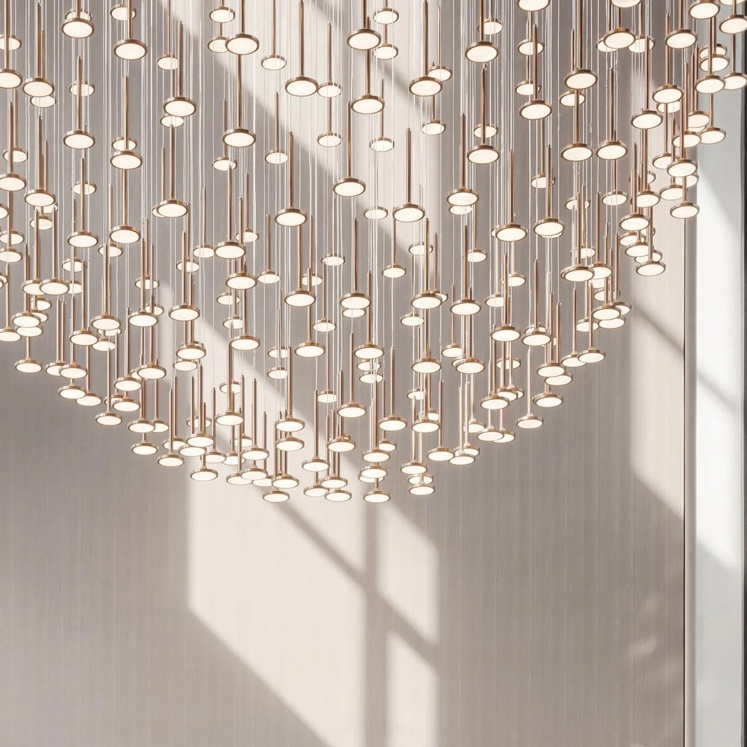 Light Fall Project Installation