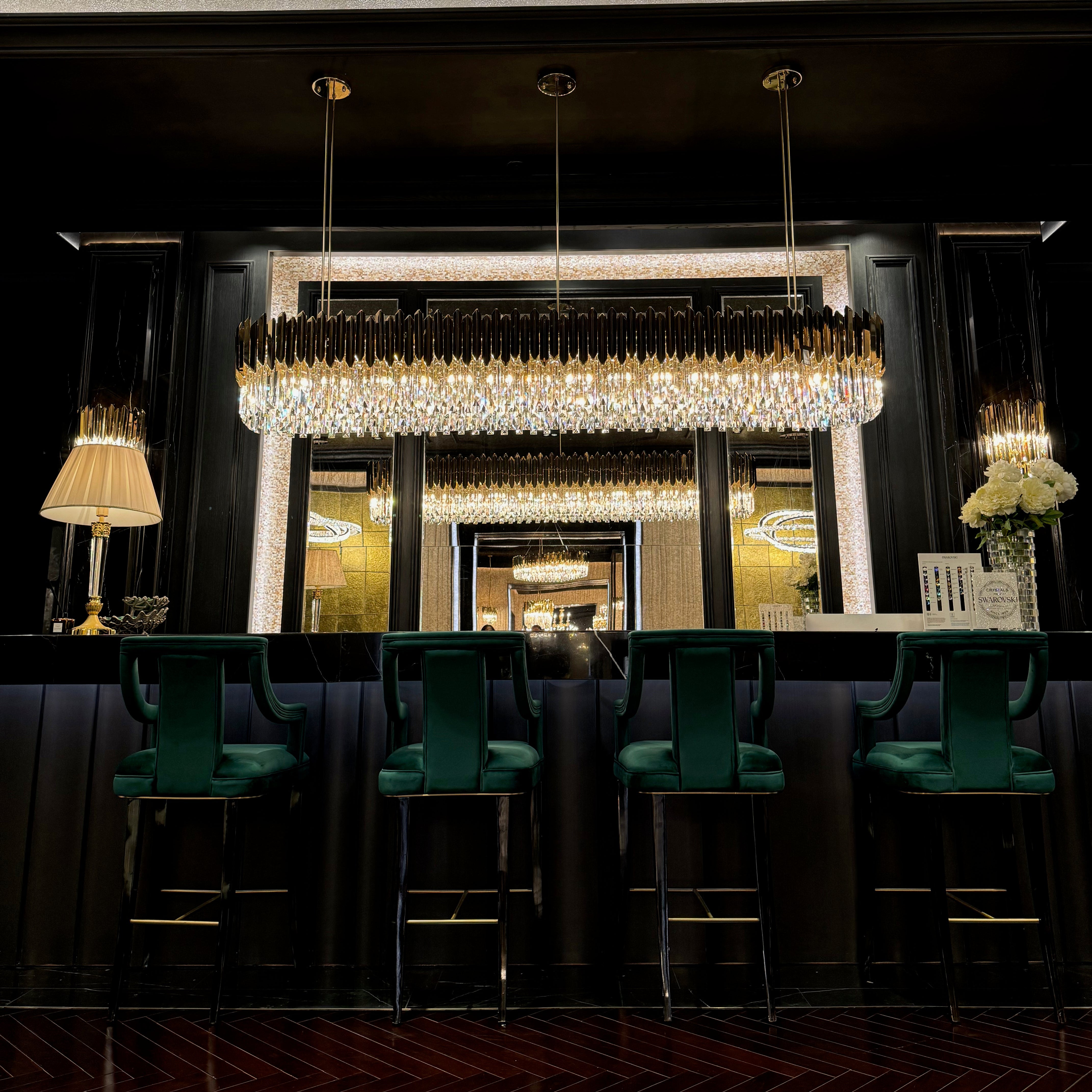 Manhattan Rectangular Chandelier