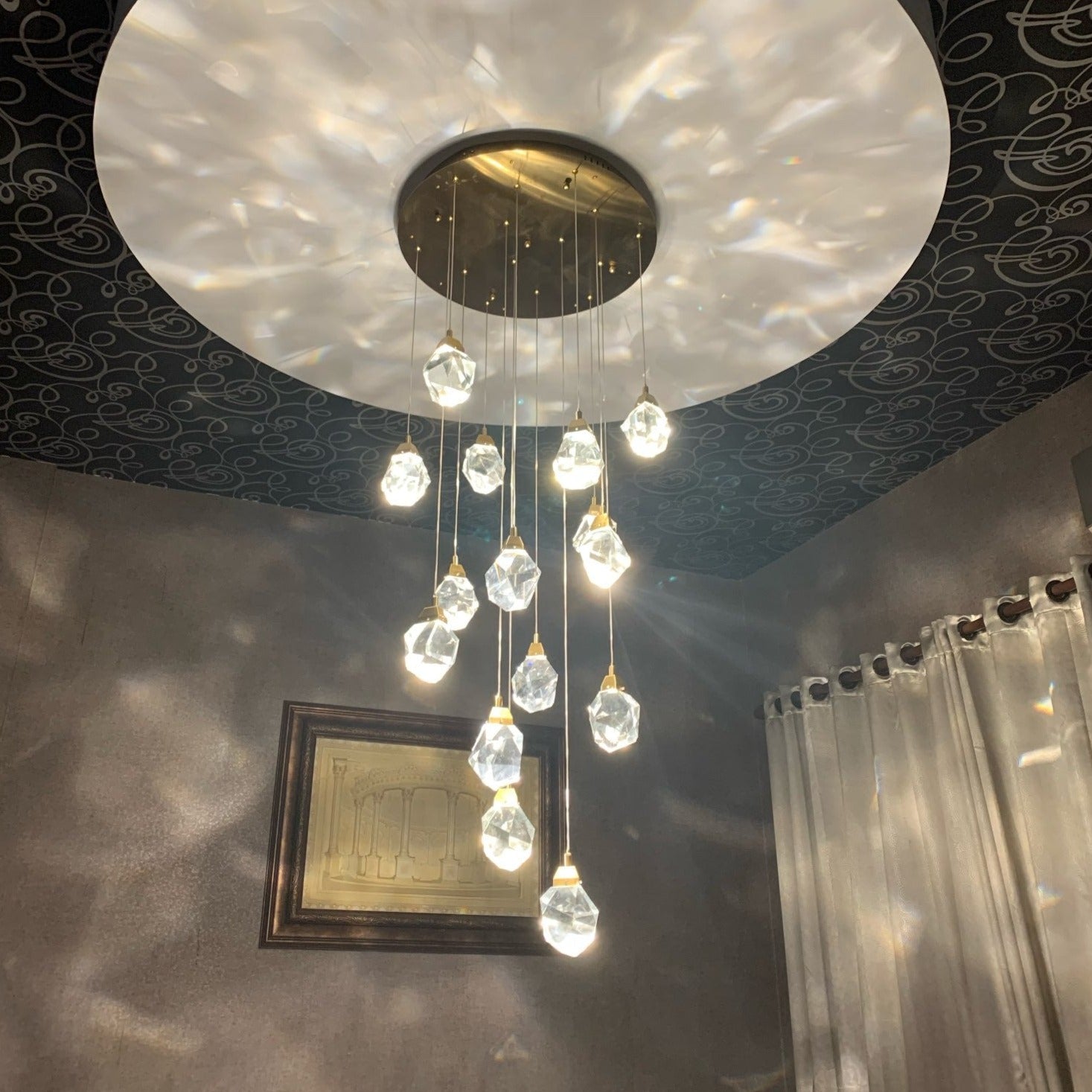 Runtz Pendant Staircase Chandelier