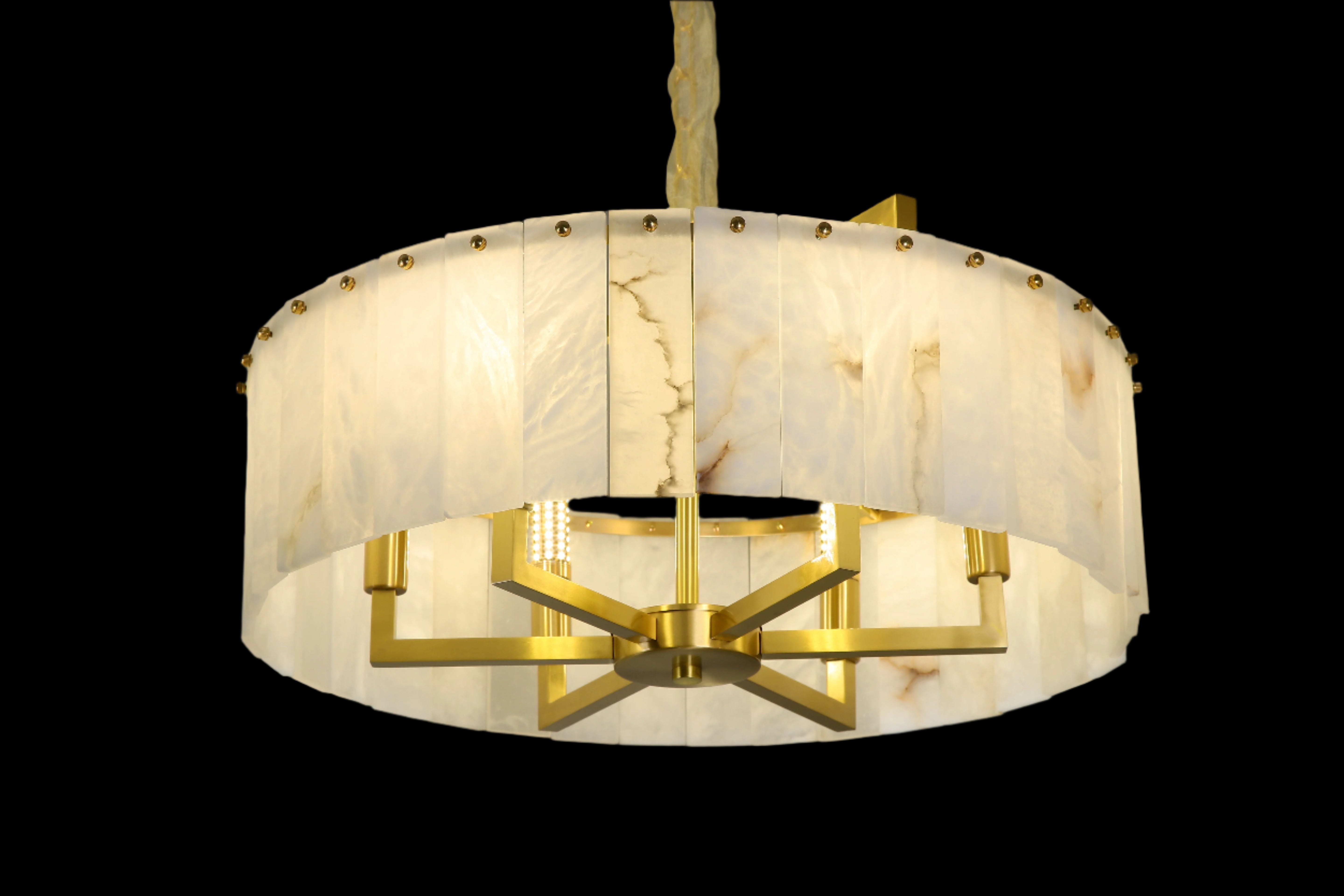 Classico Marble Circular Chandelier
